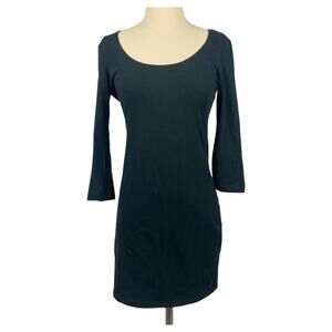 Urban Outfitters Dress | BDG Black Long Sleeve Bodycon Mini Dress Size Medium